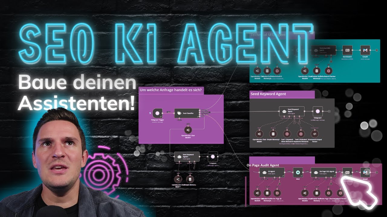 SEO KI Agent Assistent in N8N (SEO Workflow, SEO Automatisierung)