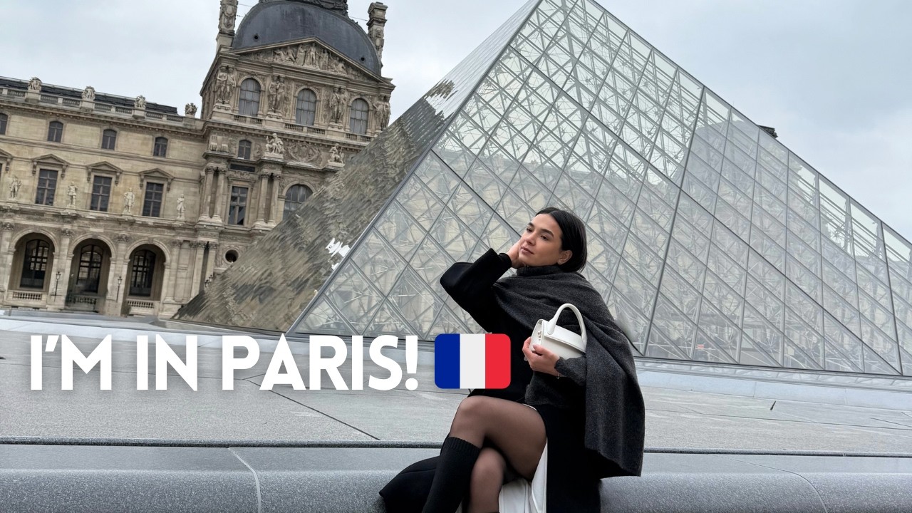 Paris Diary 🇫🇷  steak frites at le relais de l'entrecôte, louvre museum & eiffel tower views