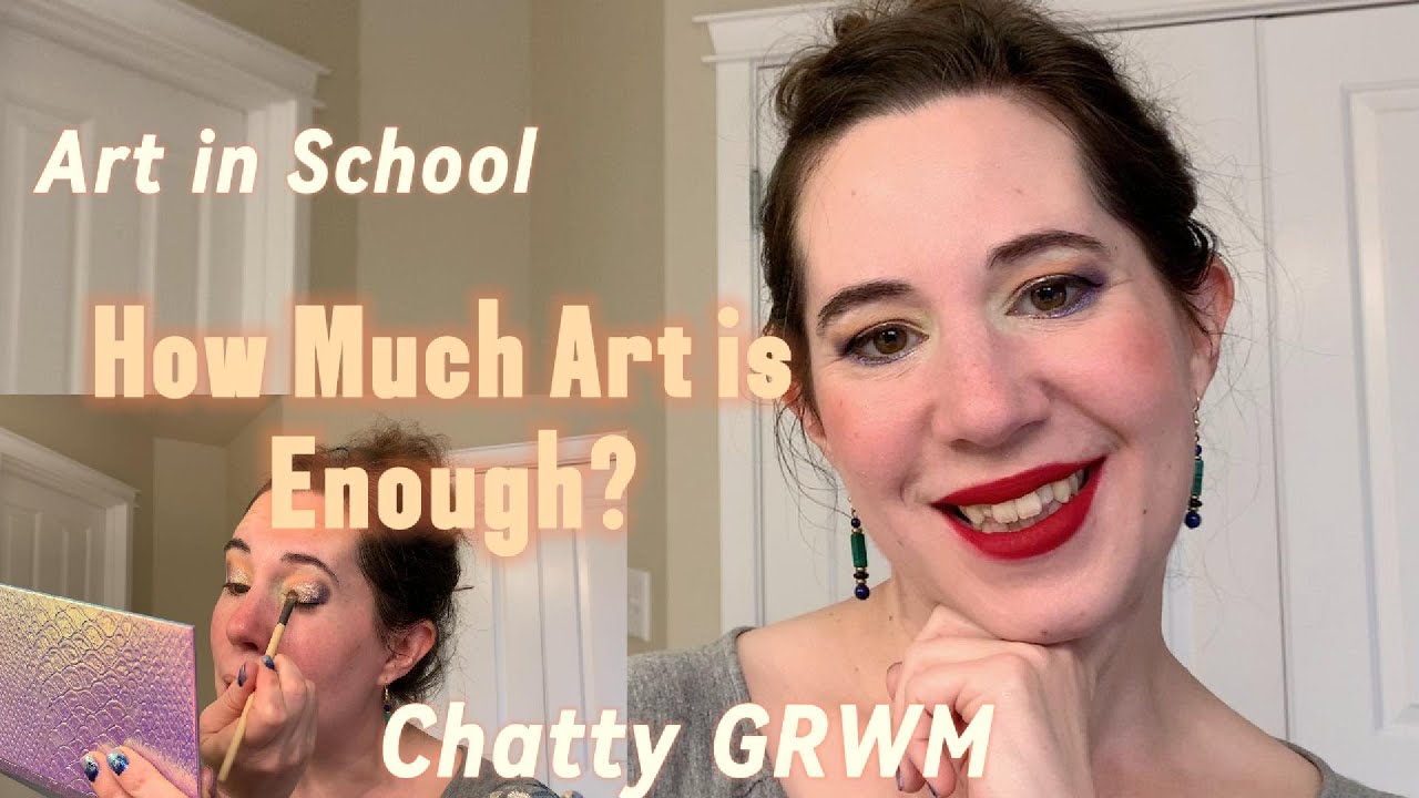Math Teacher Turned Art Director | Art in School | Chatty GRWM #grwm