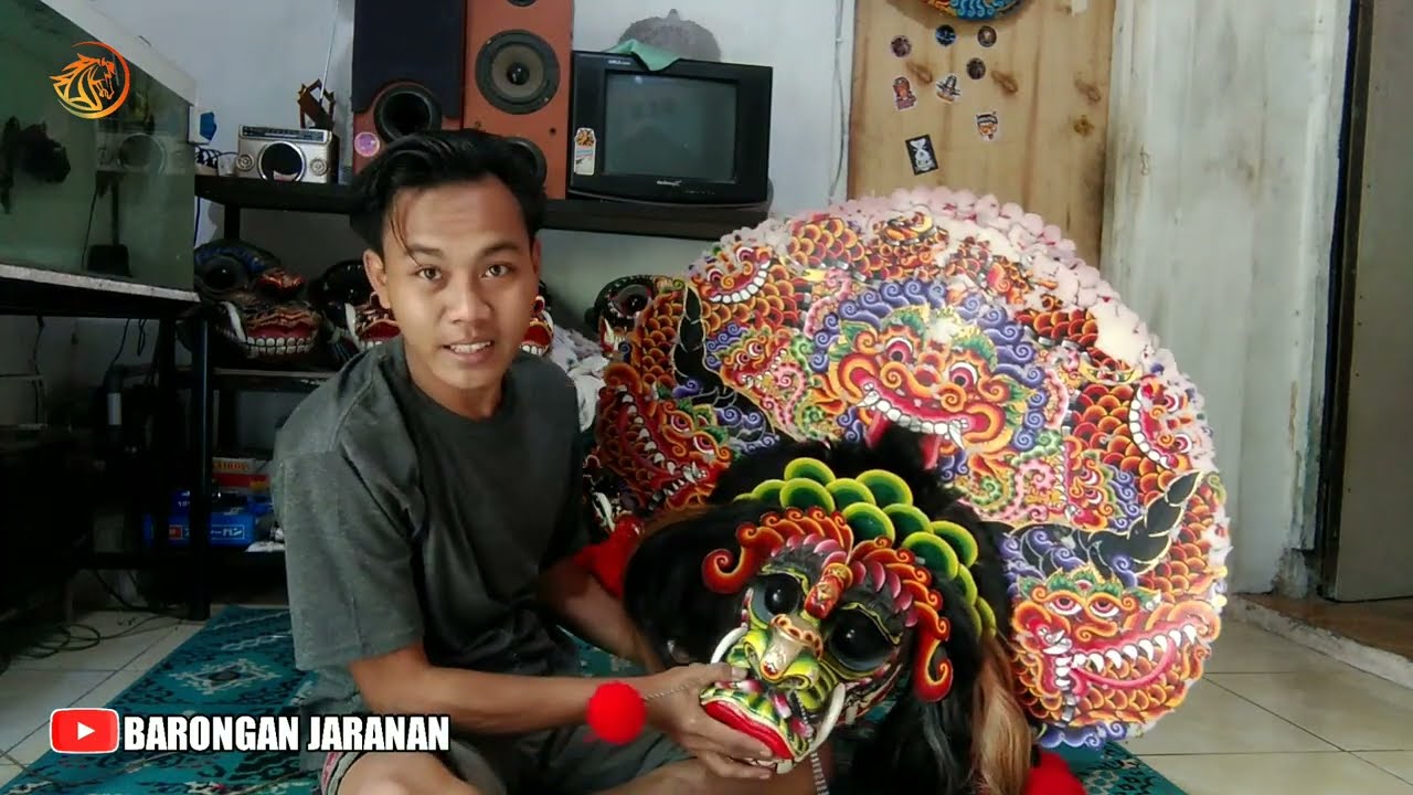 BARONGAN SESUDAH DIPERBARUI dites solah barongan jaranan