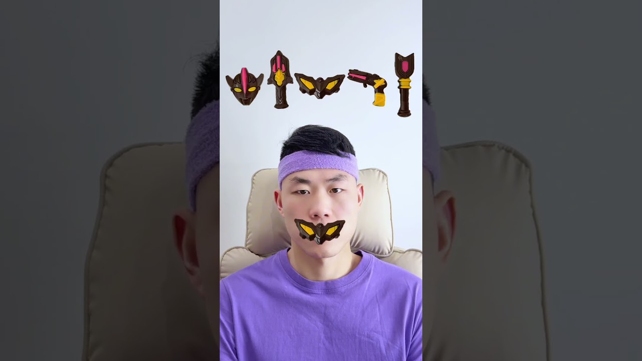 Mask Knife Gun Shape Chocolates 😆🍫 | Sweet Chocolate Fun