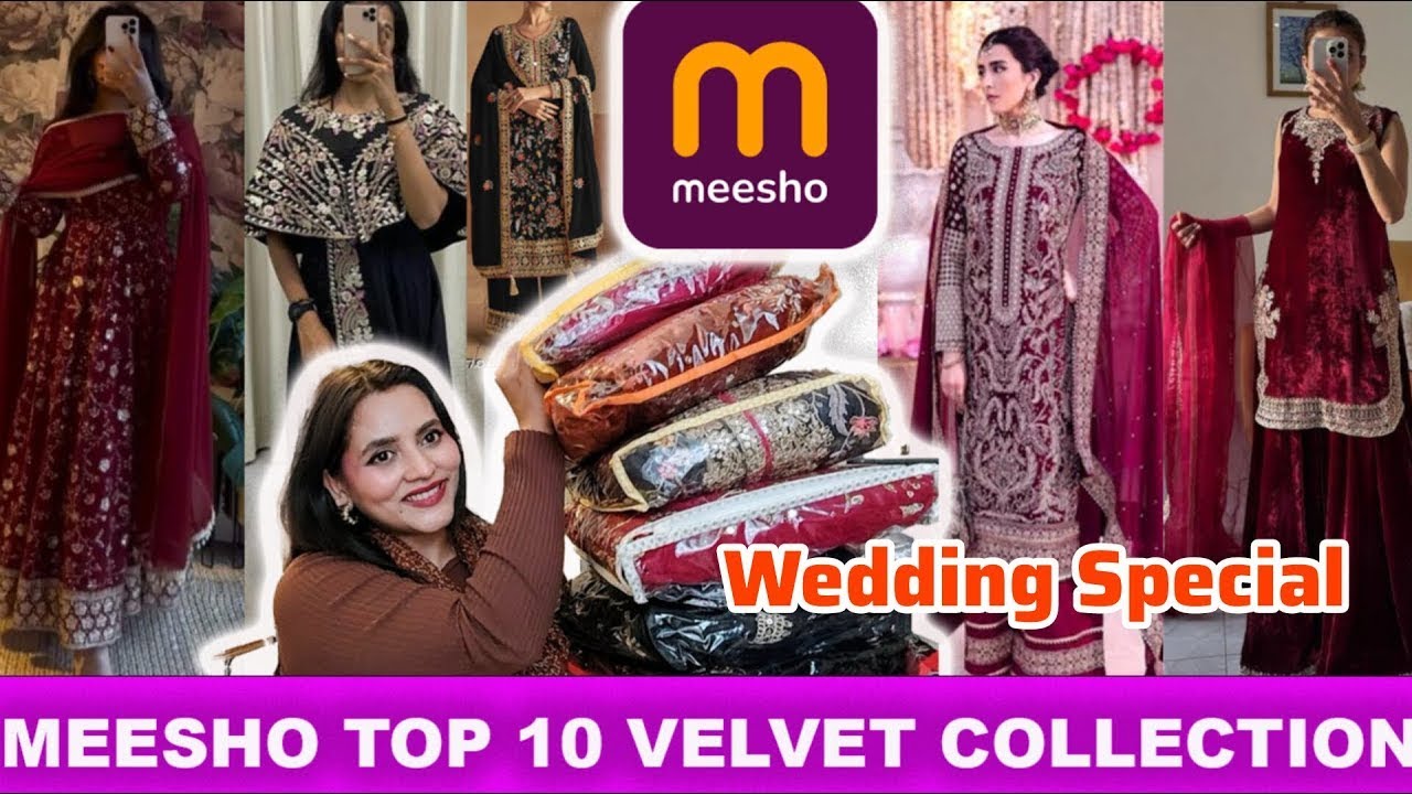 Meesho 🛍️🌺Top 15+Designer Velvet Suit Haul || Velvet Sharara Set Velvet Co ord Set || New Arrivals