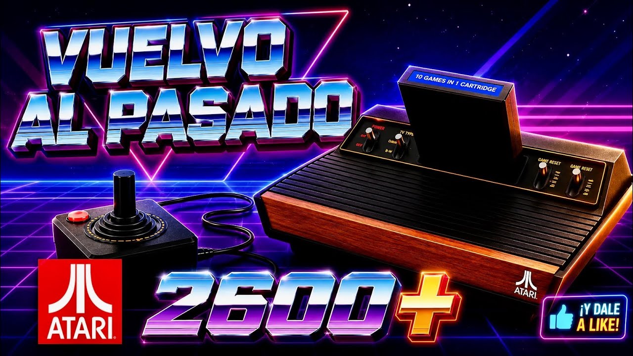 CONSOLA ATARI 2600+ 