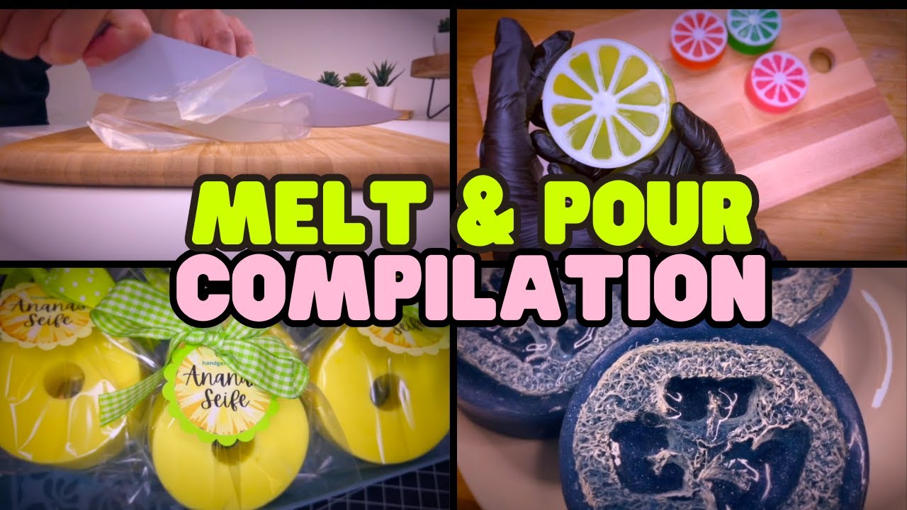 Melt and Pour Compilation: Mesmerizing Soap Making Highlights