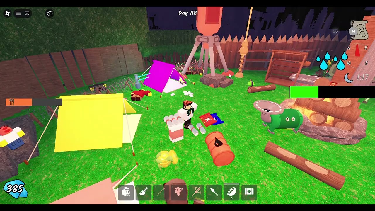 I was so close to doing an AFK base.