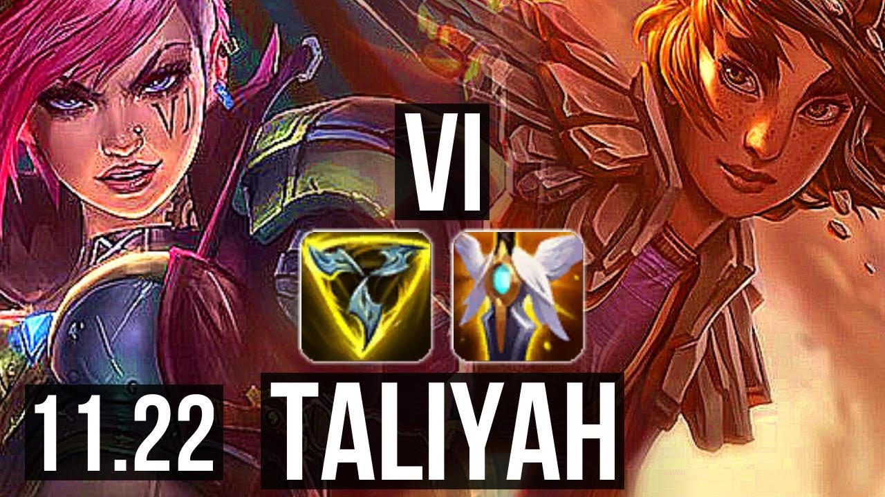 VI vs TALIYAH (JNG) | 6/0/4, Dominating | KR Diamond | 11.22