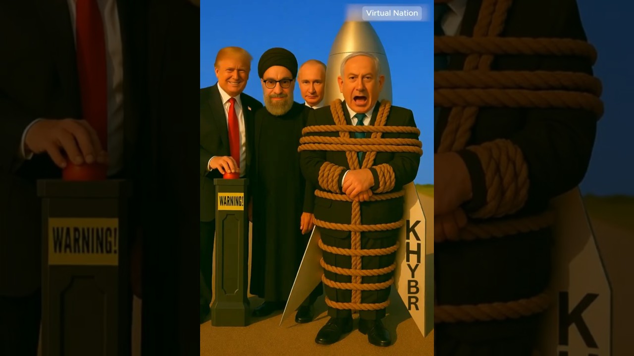 Trump LAUNCHES Netanyahu?!😂🚀 | Khamenei & Putin Can't Stop Laughing!