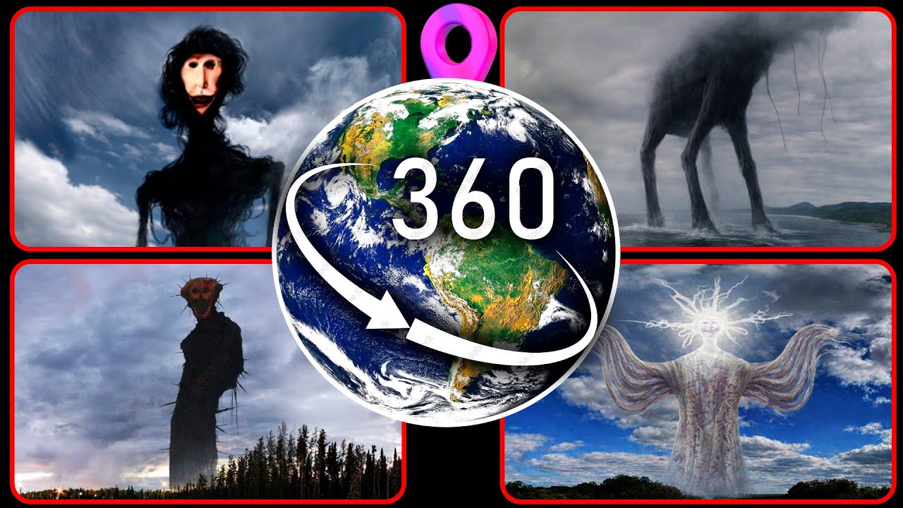 Colossal Trevor Henderson Creatures Found on Google Earth! — VR 360°