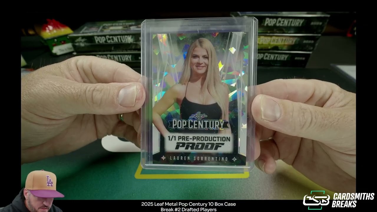 2025 Leaf Metal Pop Century 10 Box Case Break #2