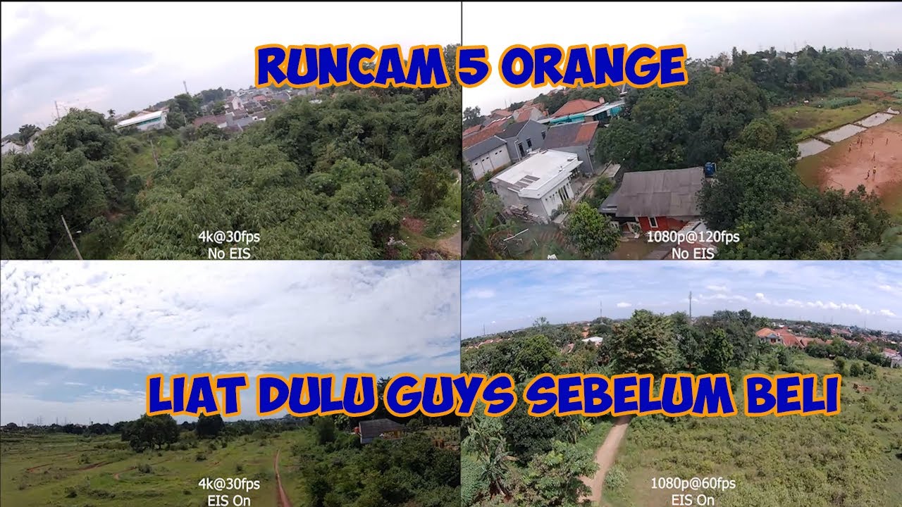 Unboxing Camera Runcam 5 Orange Indonesia. Lihat dulu perbandingannya guys sebelum beli.