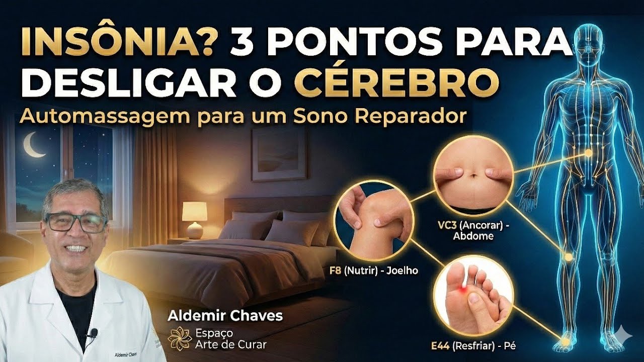 Tratamento da Insônia na MTC: O poder dos pontos F8, VC3 e E44