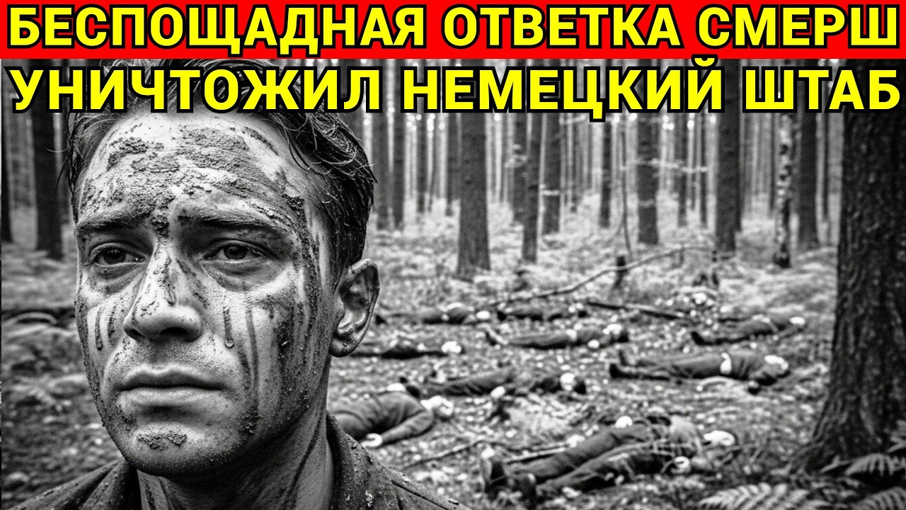 СМЕРШ: Драма Разведки. Офицер Притворялся Мертвым 4 Часа и Взорвал Весь Немецкий Штаб