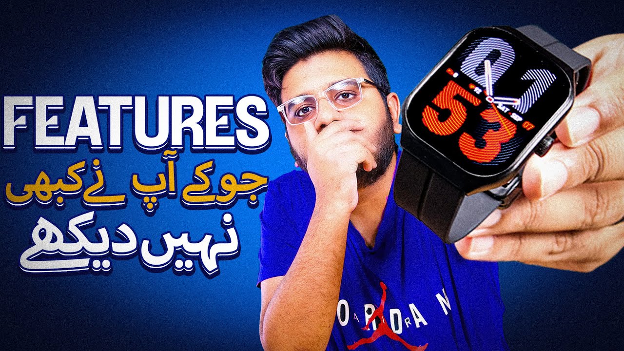 Crazy Features In A SmartWatch *1 Year Warranty *