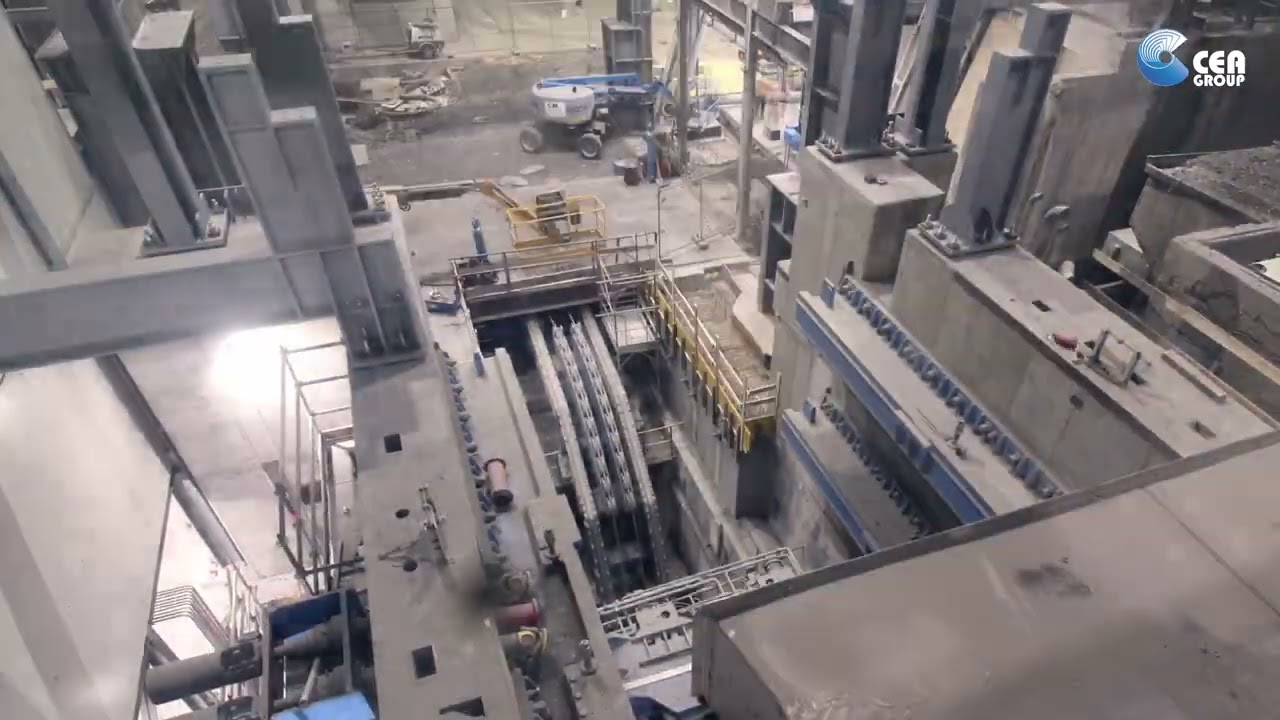 CEA Group - New Vertical Slab Caster