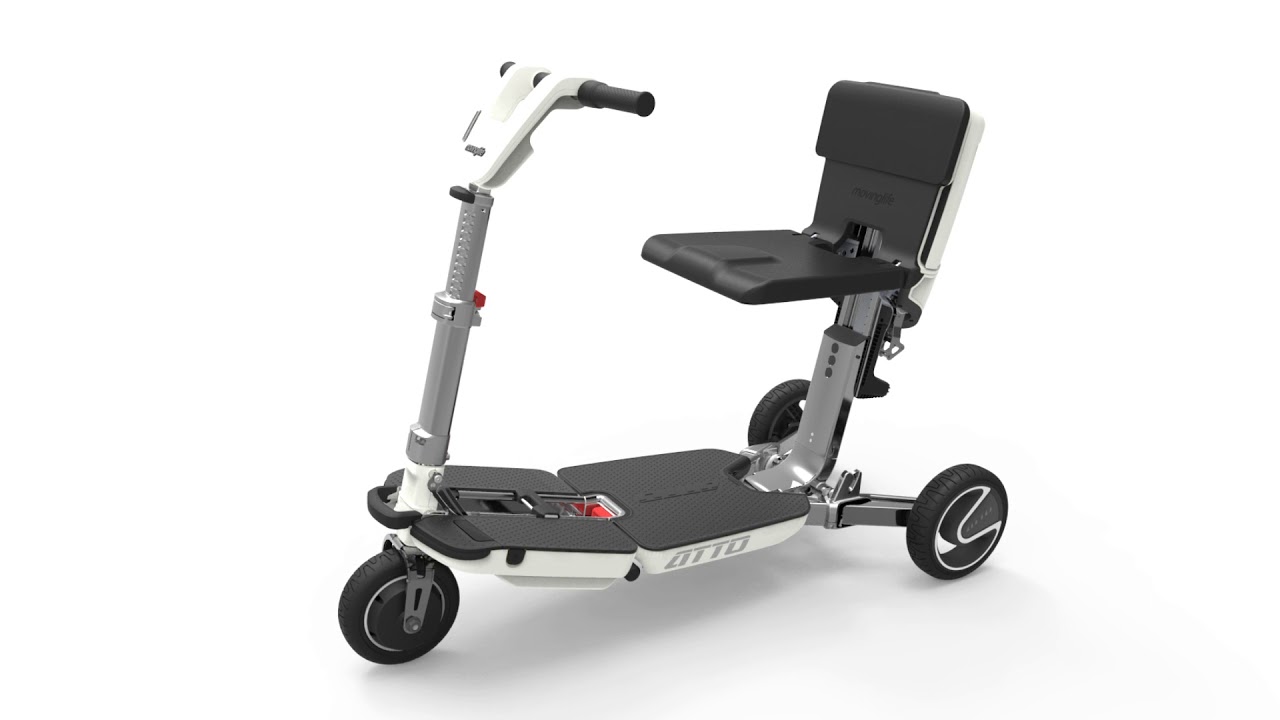 MovingLife Atto Automatic Folding Mobility Scooter Demonstration