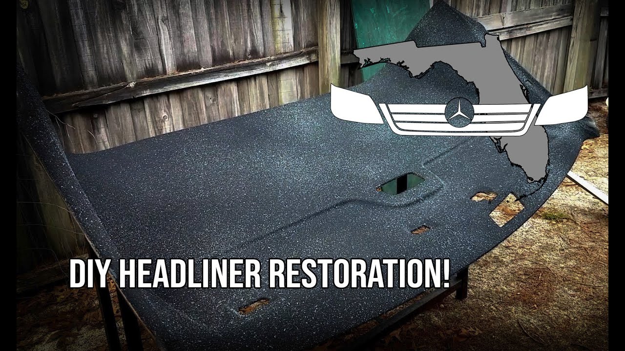 DIY Headliner Restoration! - T1N Sprinter