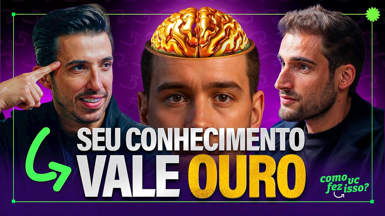 Como TRANSFORMAR SEU CONHECIMENTO em MUITO DINHEIRO? - Leonardo Toledo #96