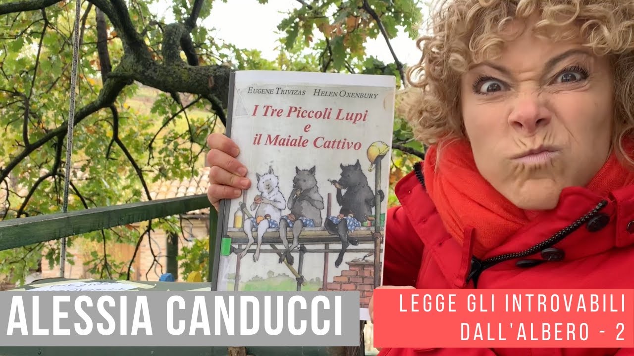 ALESSIA CANDUCCI legge I TRE PICCOLI LUPI E IL MAIALE CATTIVO di Trevisaz, Oxenbury, per Villa Dora