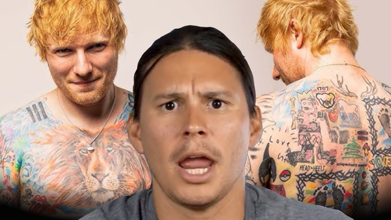 Ed Sheeran’s Tattoos Are a Mess