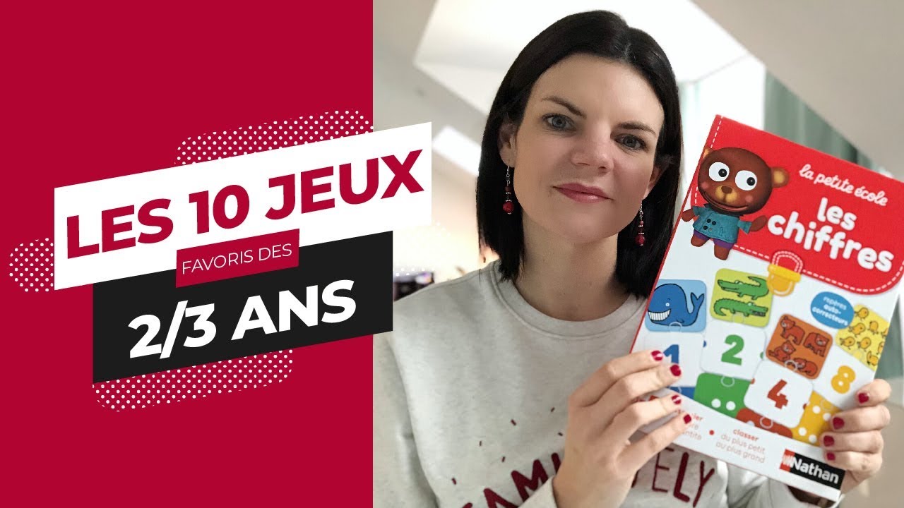 Notre top 10 des jeux pour un enfant de 2 à 3 ans