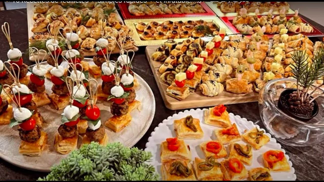 ✨10 Recettes de feuilletés pour Apéro✨simples rapides ✨بالعربية والفرنسية