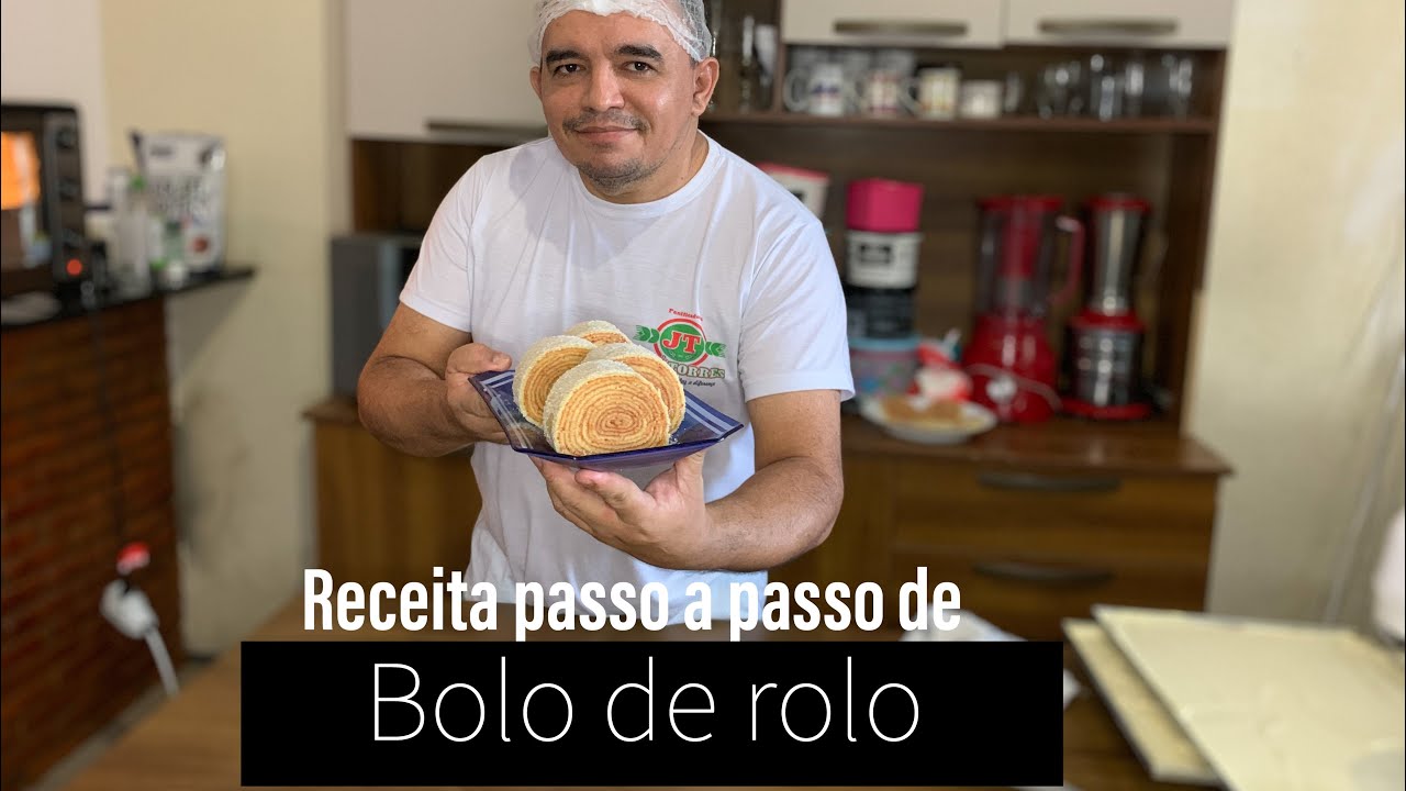 PASSO A PASSO DO BOLO DE ROLO
