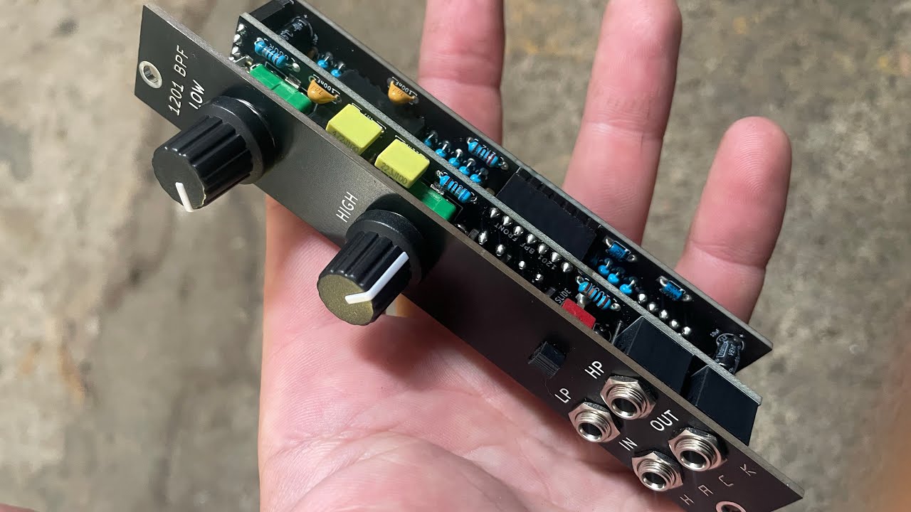 1201 Bandpass Filter DIY Kit Build Instructions