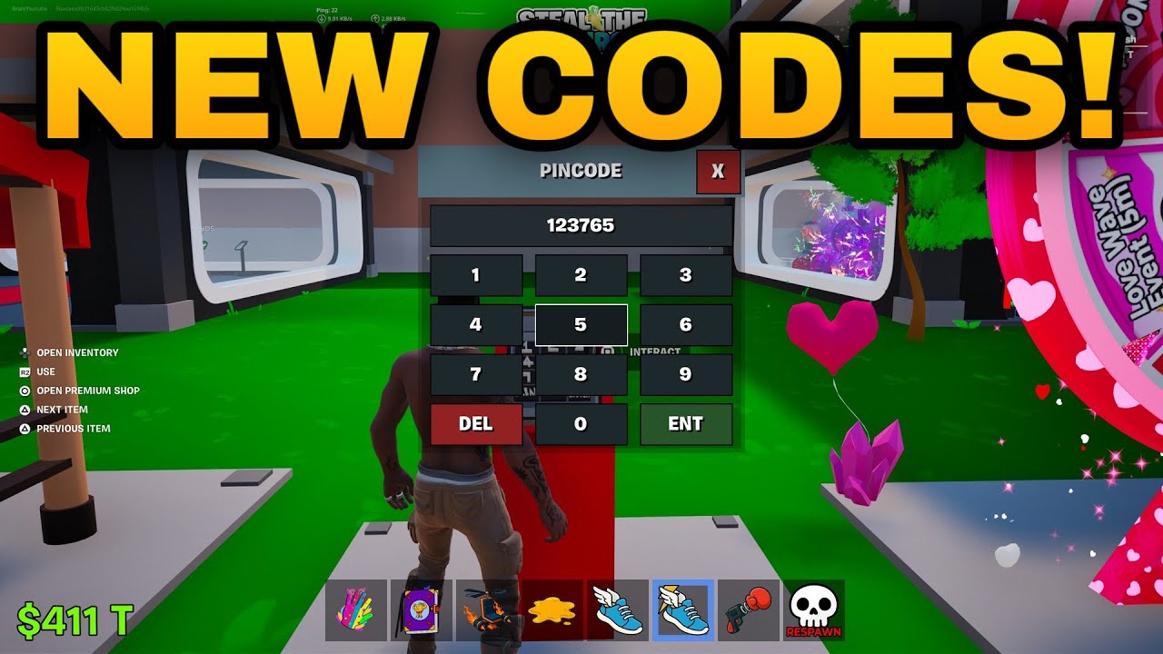 Fortnite Steal The Brainrot New Secret Admin Abuse Codes 
