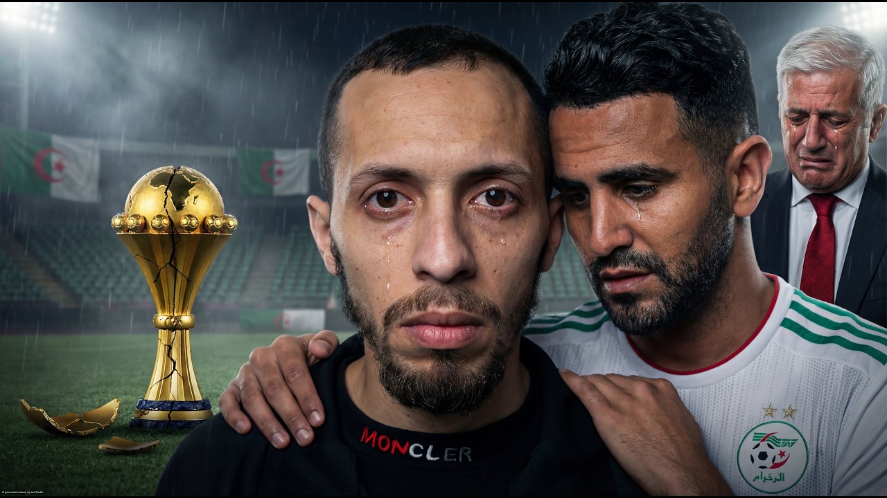 لم أصدق ما حصل مع المنتخب الجزائري 😢نهاية الحلم في كأس امم افريقيا