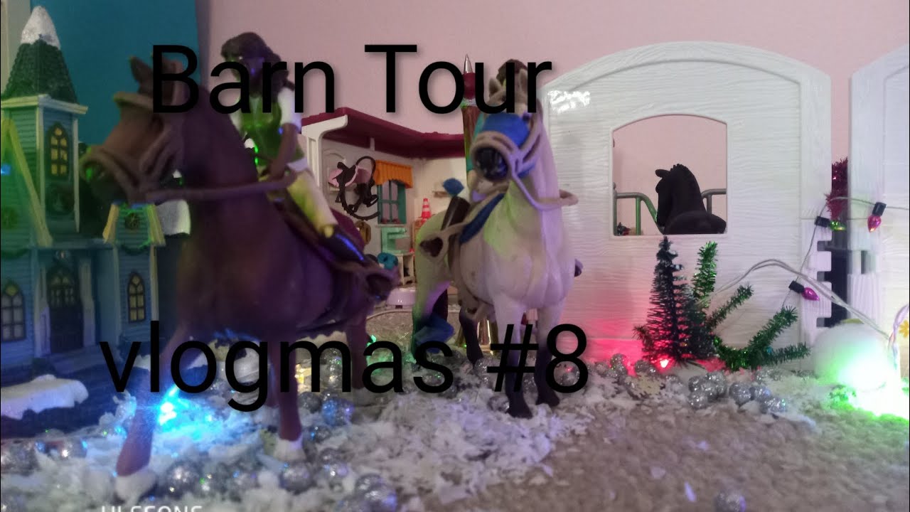 Barn Tour 🐴🐴 vlogmas #8 🐴🎄☃️✨