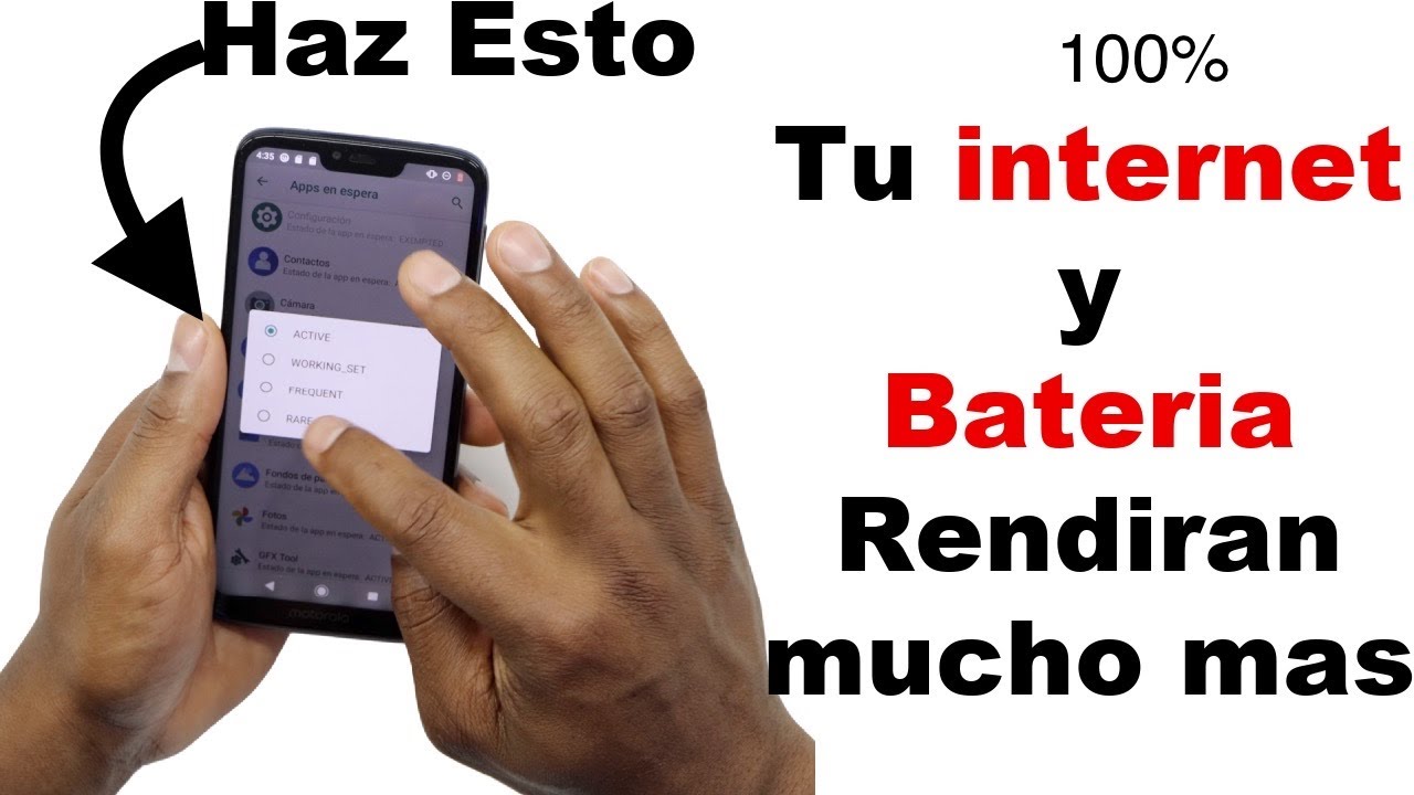 Haz esto si Tu Bateria se descarga Rapido y el internert NO te rinde mucho