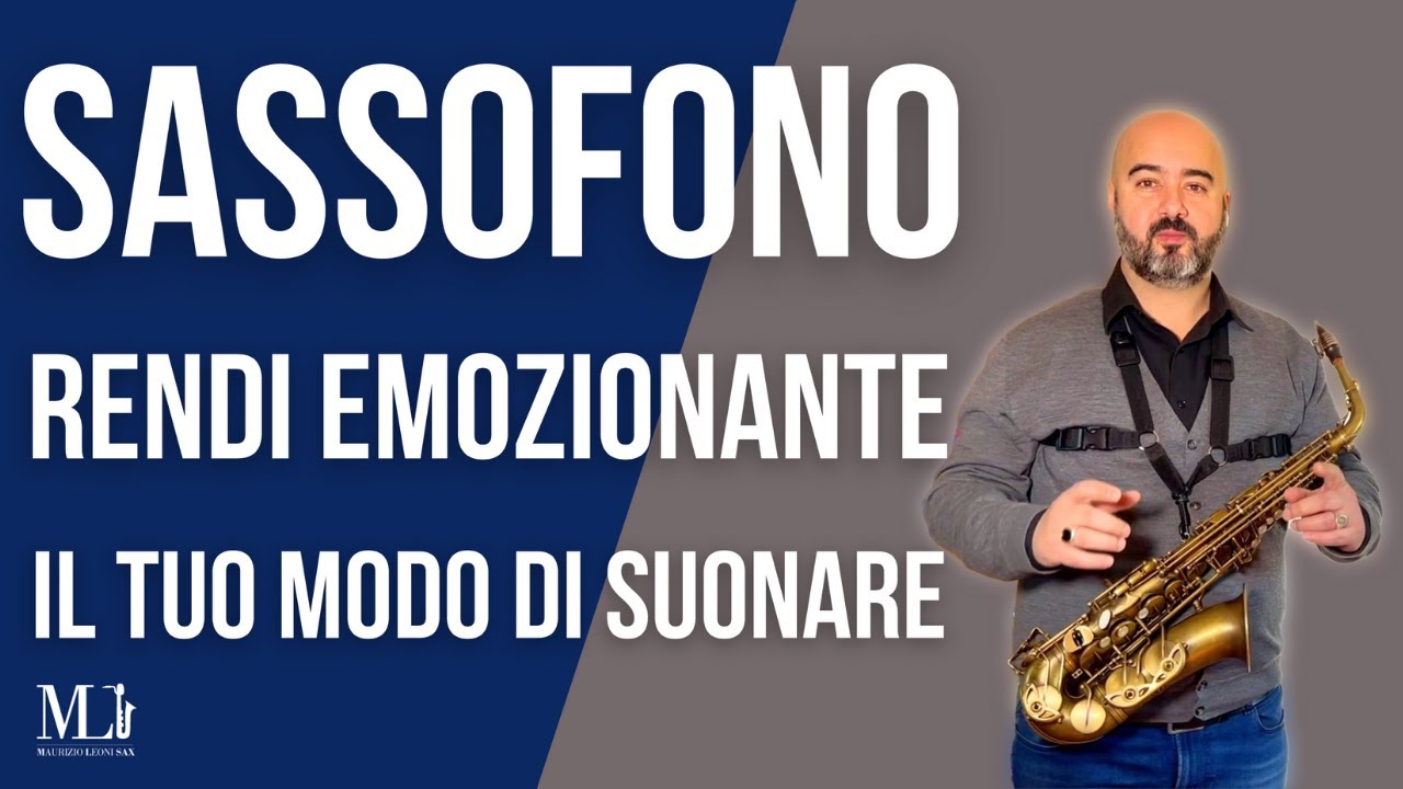 Sassofono, come rendere espressiva una frase musicale
