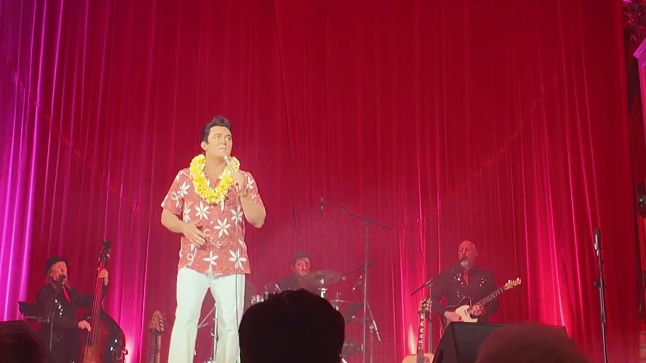 Ben Portsmouth Elvis. Cheltenham town hall. 7.2.26 Devil in disguise