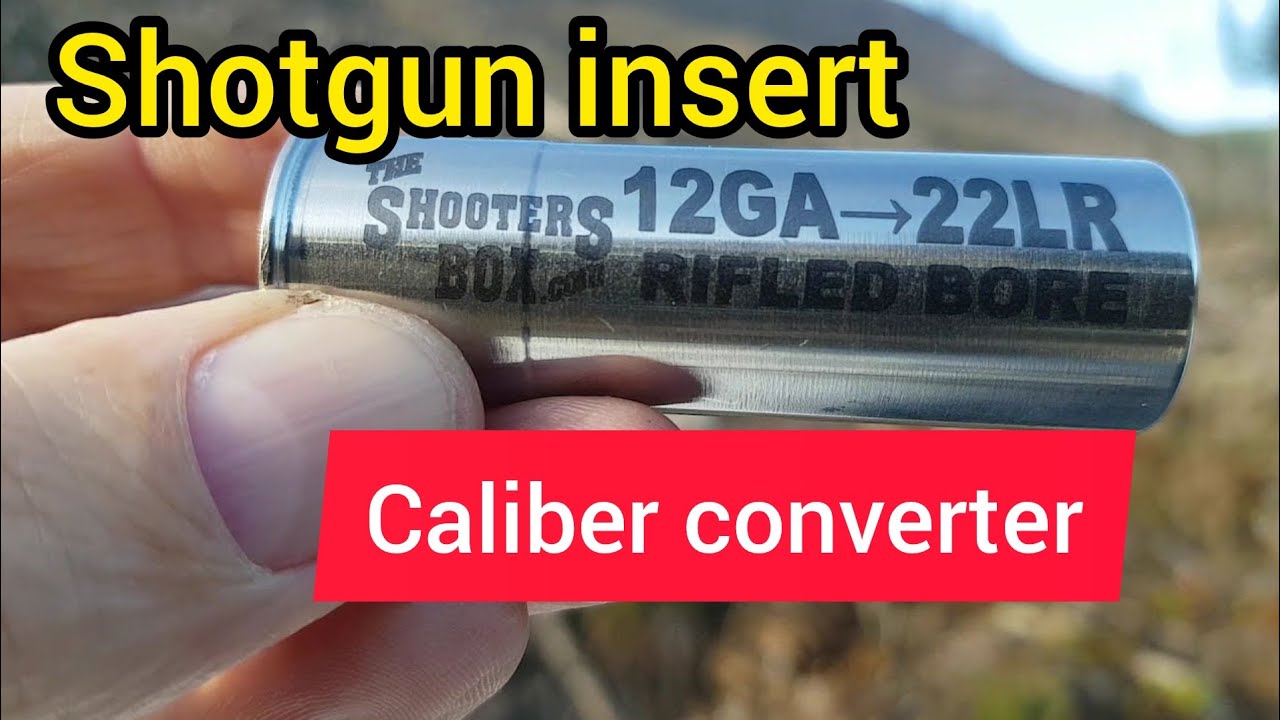 Адаптер для дробовика (12 калибра на 22LR)