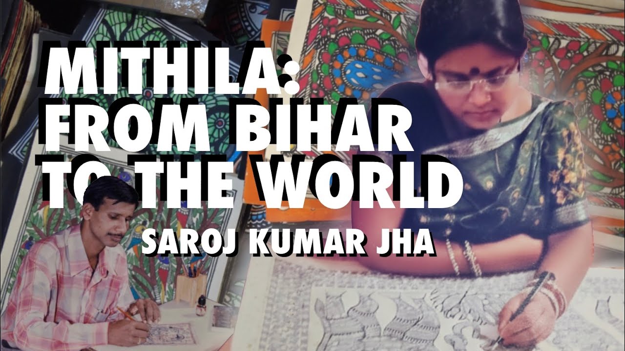 Saroj Kumar Jha: A State Awarded Master of Madhubani & Mithila Painting | Bihar Folk Art Story