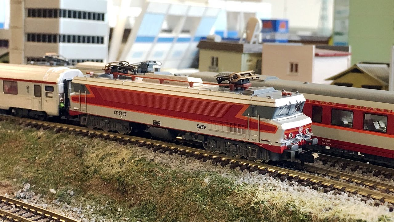 MINITRIX SNCF CC6500, voitures GC & Mistral69 Échelle N/ Spur N/ Escala N