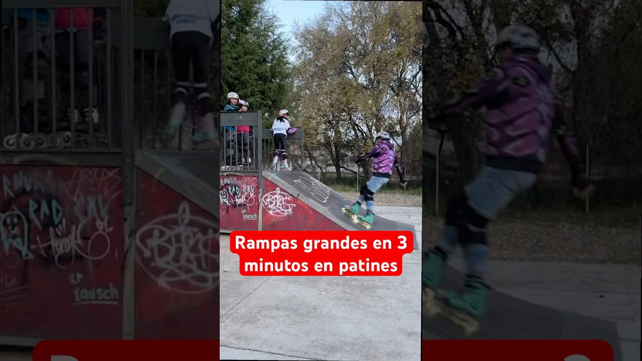 C&oacute;mo hacer rampas grandes en 3 minutos lo m&aacute;s b&aacute;sico #comopatinar #skate #patines #roller #skatepark
