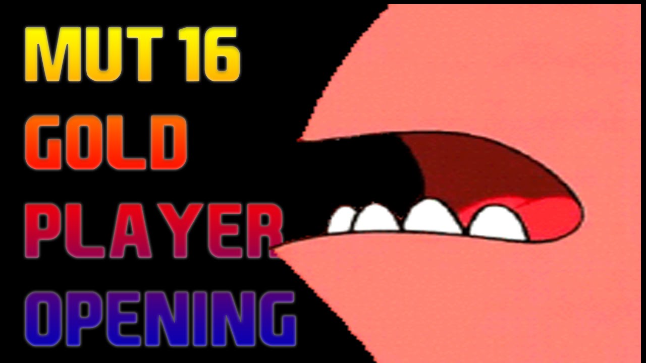 MUT 16 | Gold player Pack | MUT 16 Gold player pack opening
