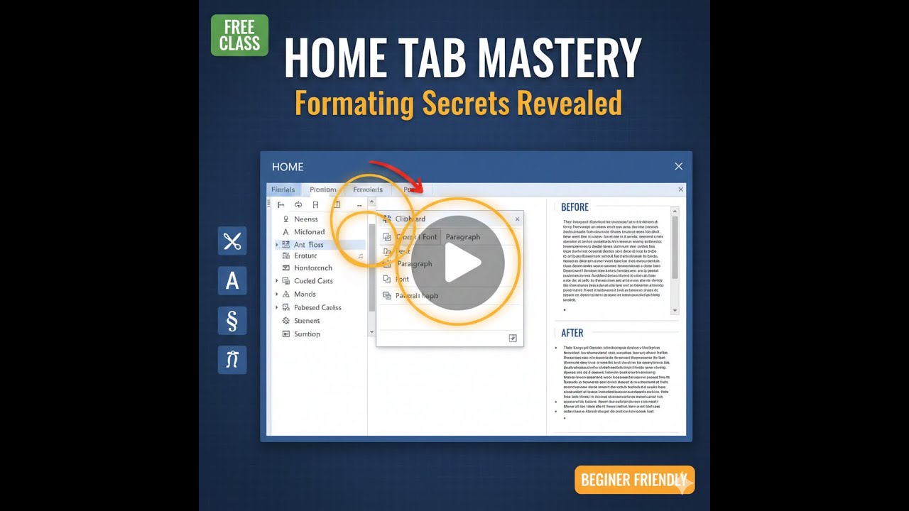 Microsoft Word Formatting Tutorial 2026: Home Tab Complete Guide (Beginners)