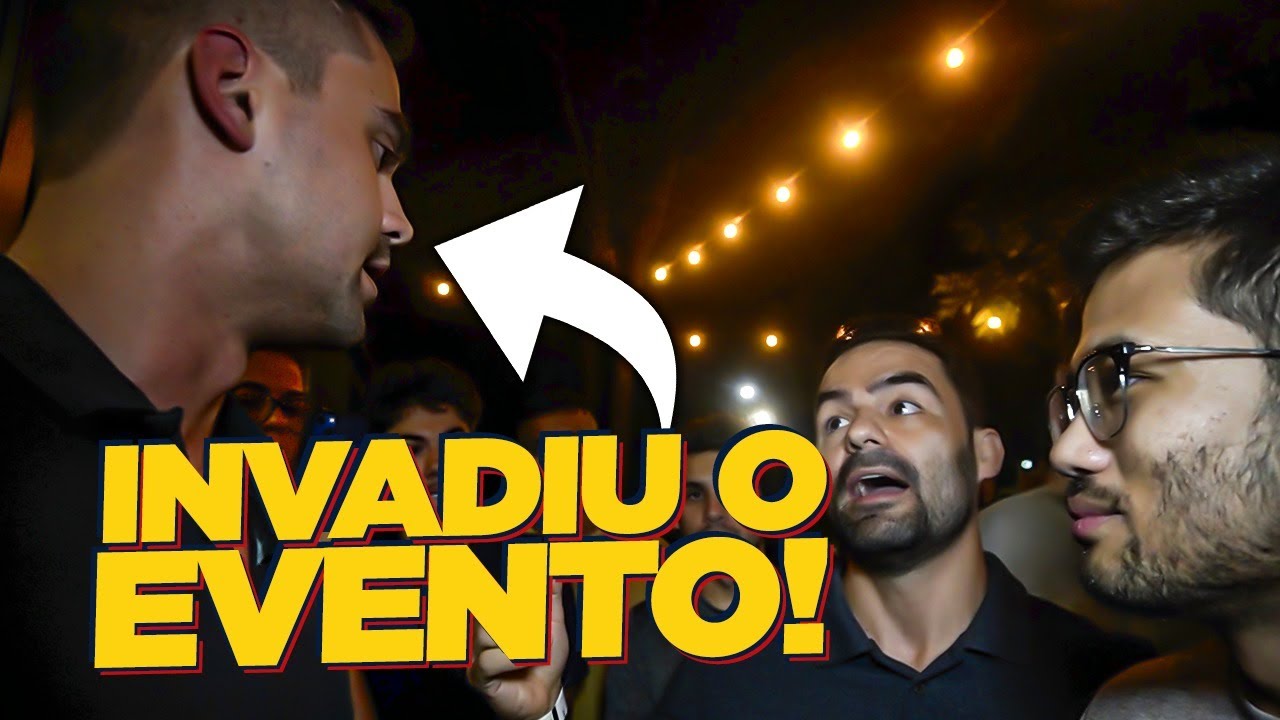 ESQUERDISTA INVADIU EVENTO DO MBL!