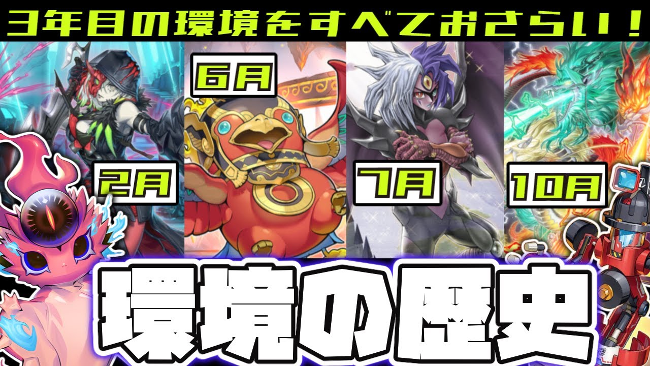 【遊戯王】 マスターデュエル3年目の環境の歴史 『熱すぎる連中が集まる烈火の時代』 【ゆっくり解説】