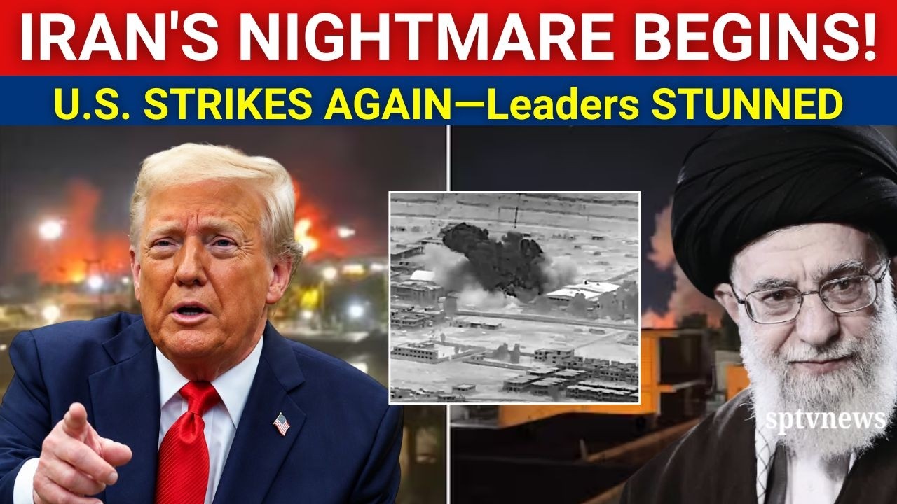 CEASEFIRE FALLS! U.S STRIKES Iran AGAIN After Hormuz Ship Attacks as Massive Explosions Rock South
