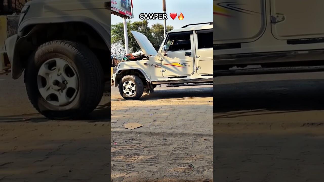 Mahindra Bolero Camper 4x4🔥#ytshorts #shortsfeed #shorts #viral #youtubeshorts#mahindra
