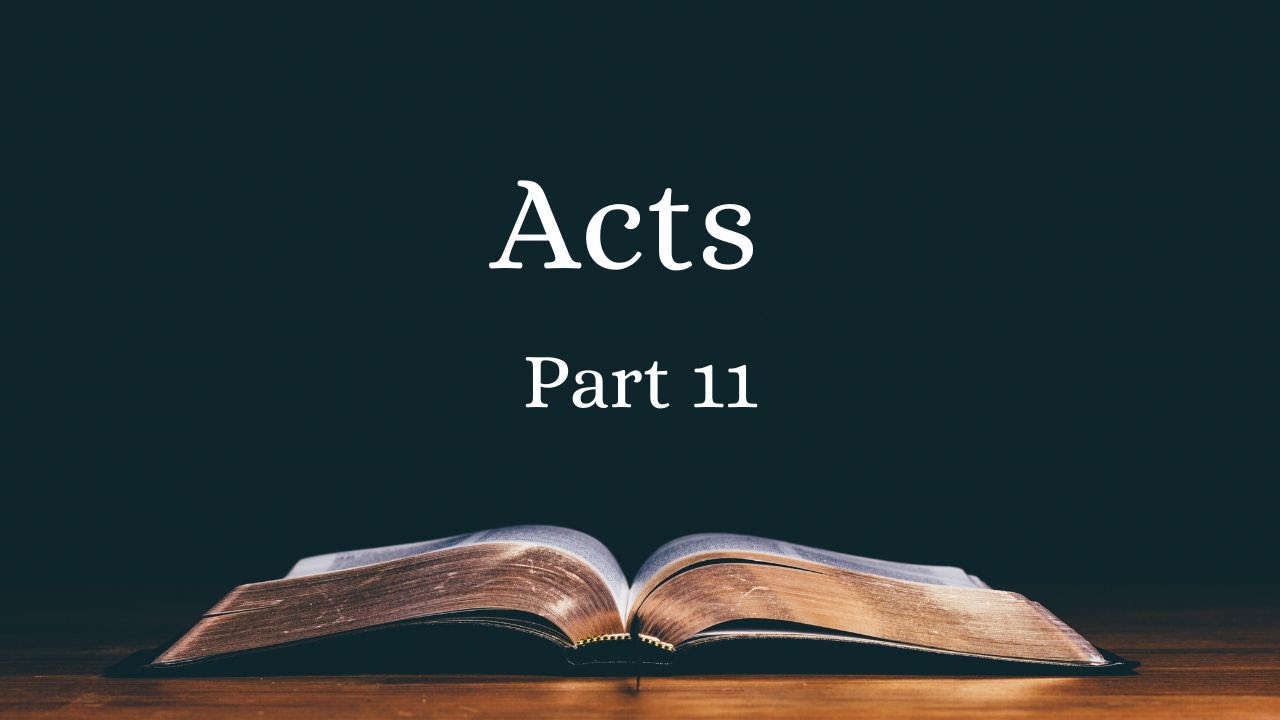 Acts (Part 11) - Acts 2:23-26