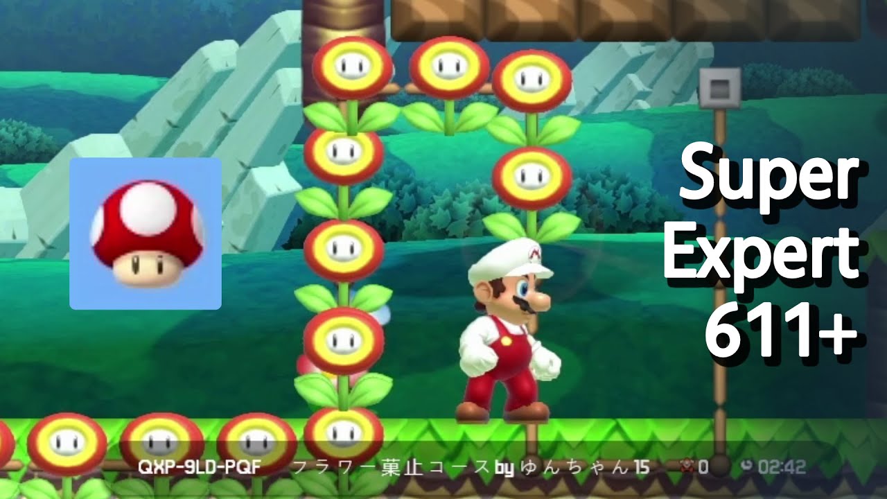 Super Expert Endless 611+ Clears in Mario Maker 2