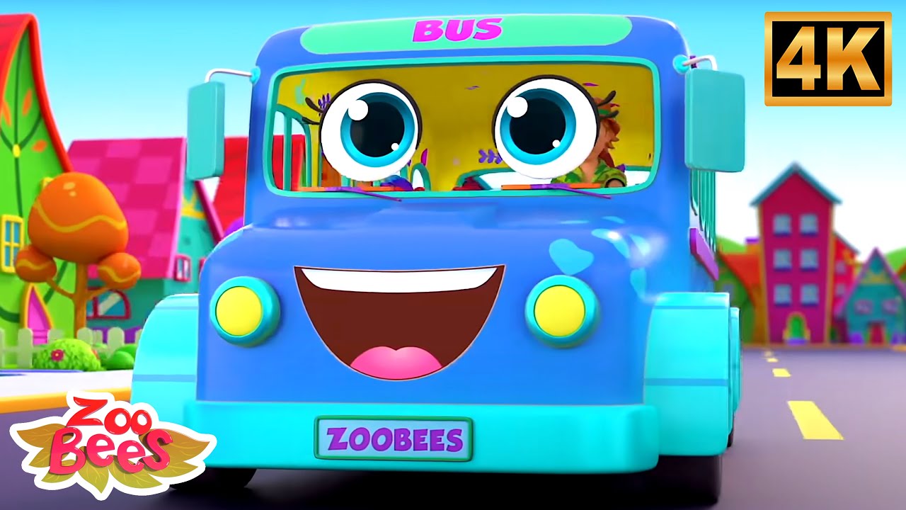 Wheels on the Bus | Sing Along Nursery Rhymes for Kids