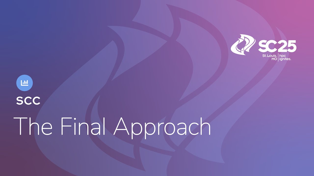 SCC25:  The Final Approach Source