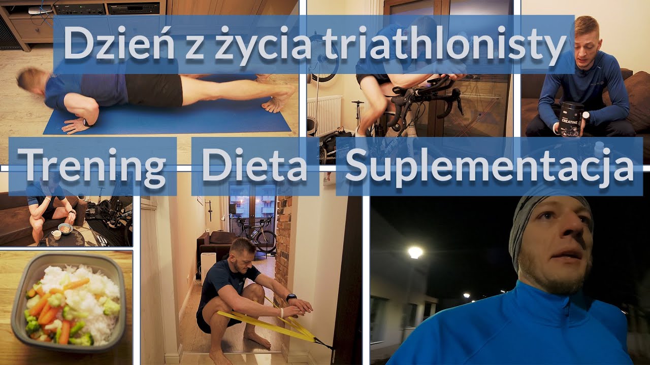 Dzień z życia triathlonisty: Treningi, Dieta, Suplementacja