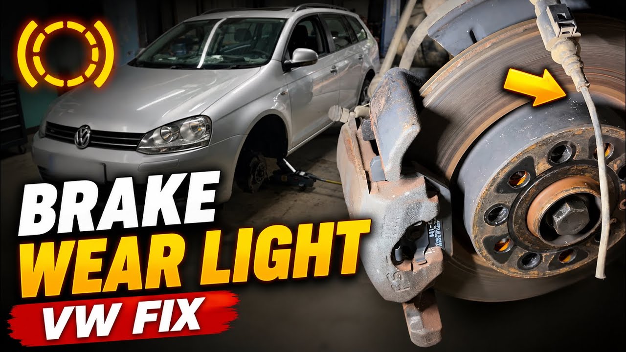 VW/AUDI/SKODA BRAKE WEAR LIGHT REPAIR!!