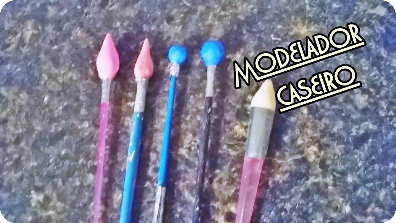 Modelador caseiro para biscuit